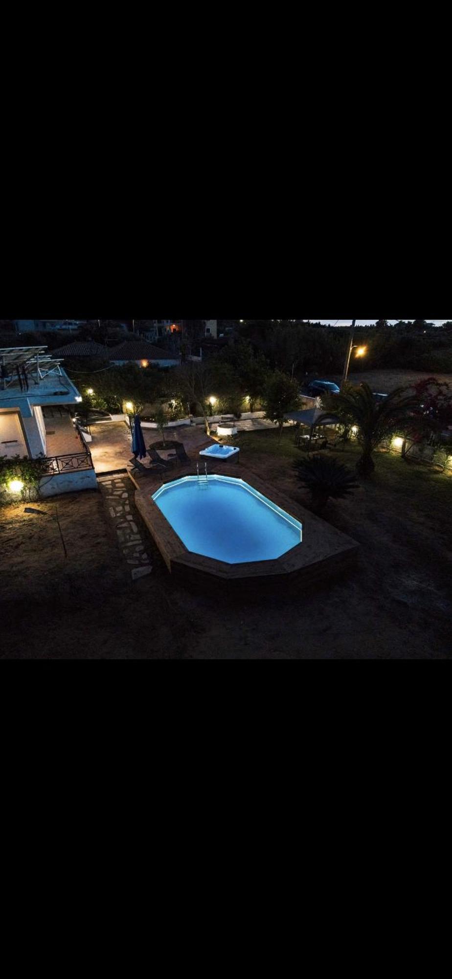 Villa Elena With Jacuzzi Kastro-Kyllini Экстерьер фото